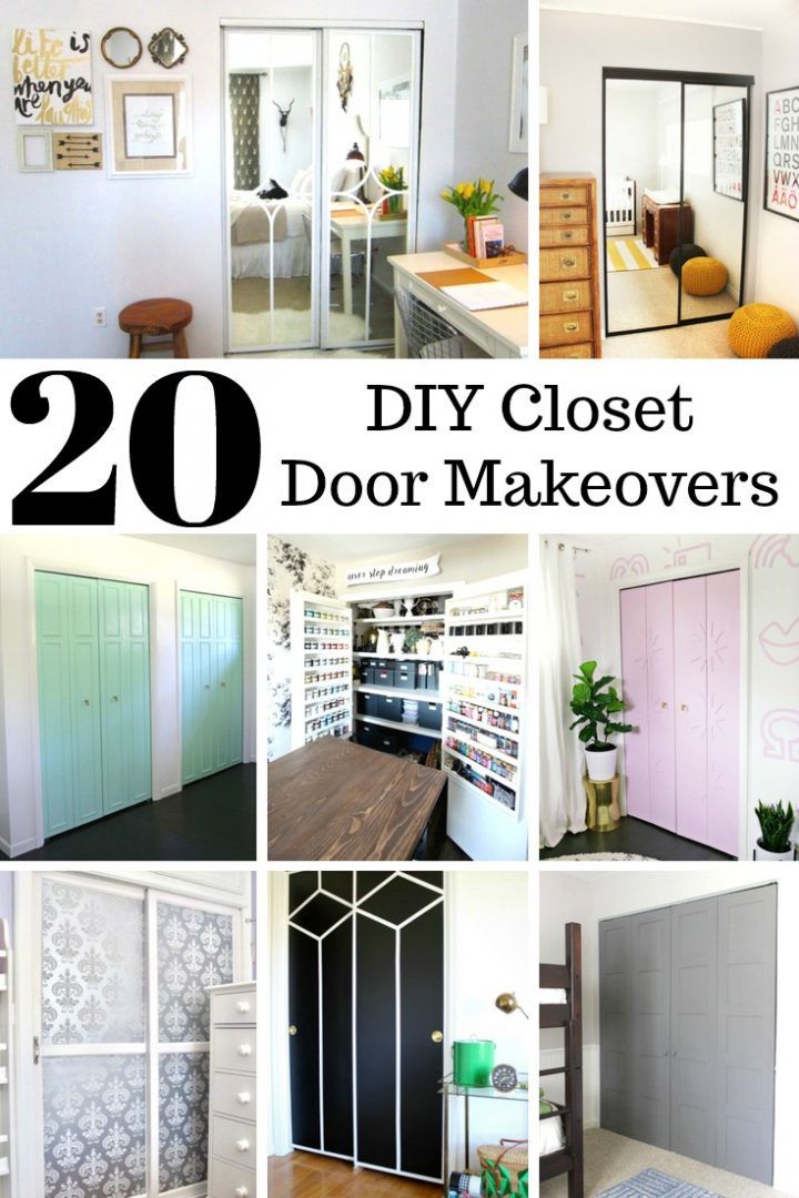 Diy Closet Door Painting Ideas
