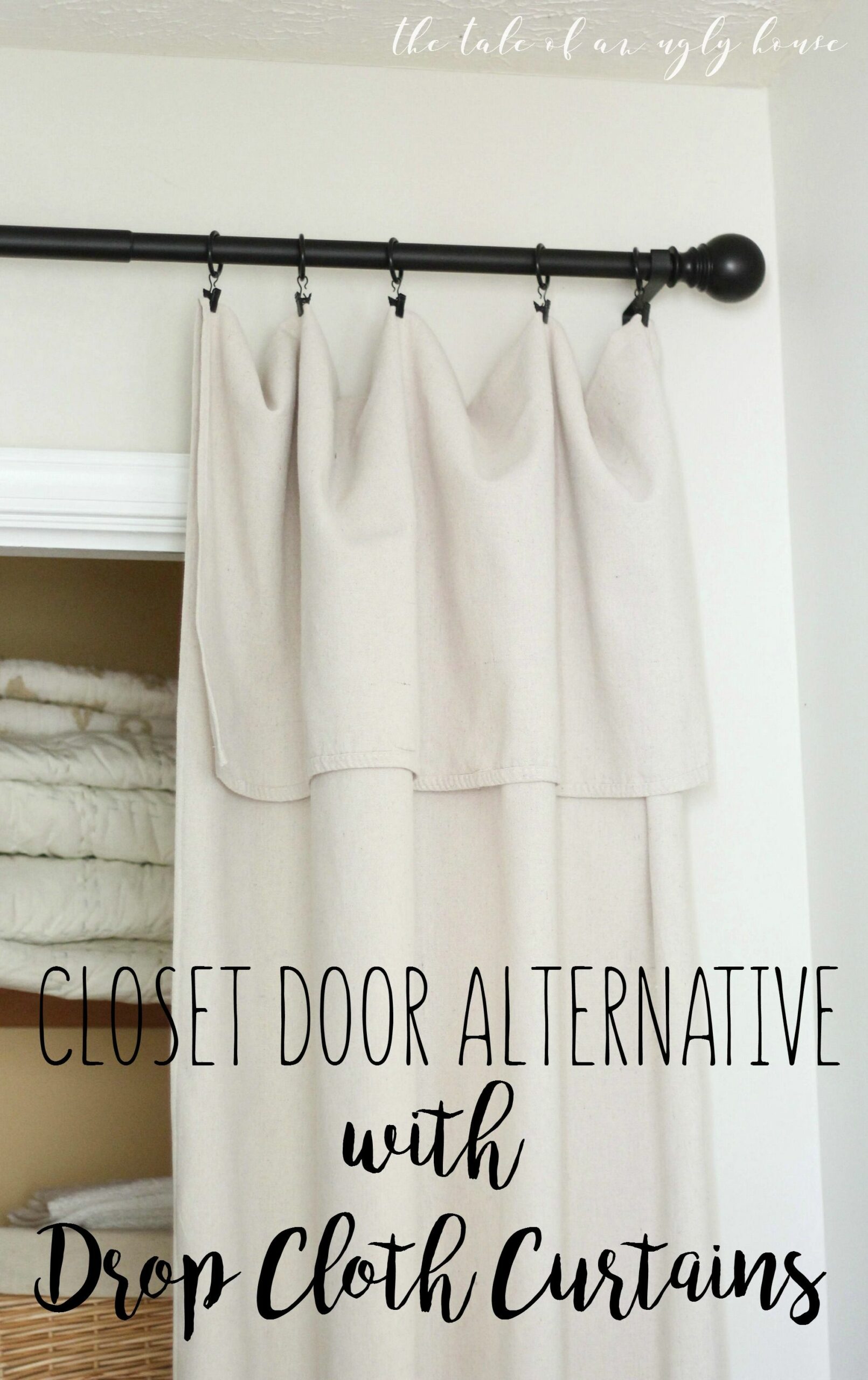 Diy Curtain Diy Closet Door Ideas