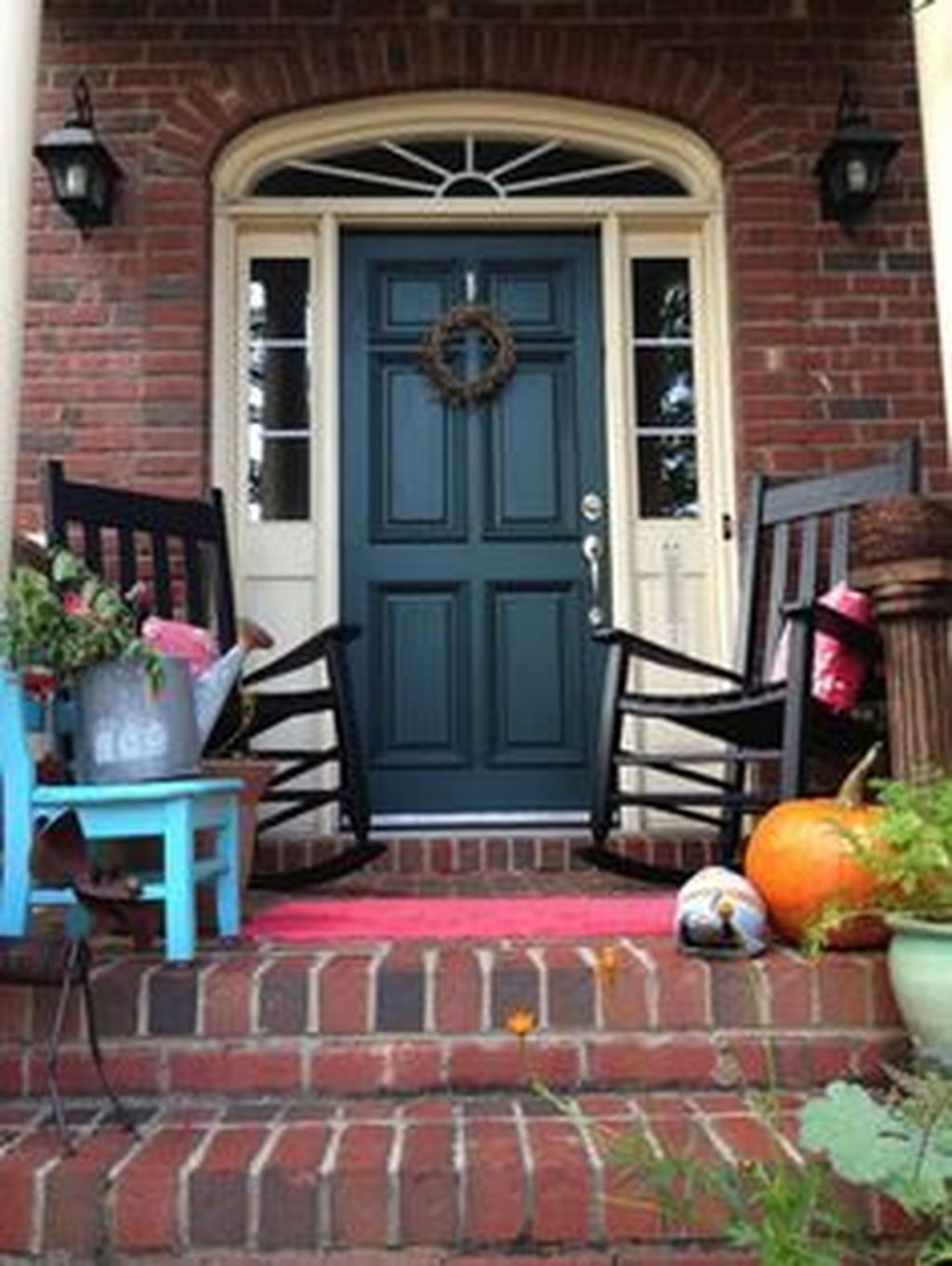 Door Color Ideas For Red Brick House
