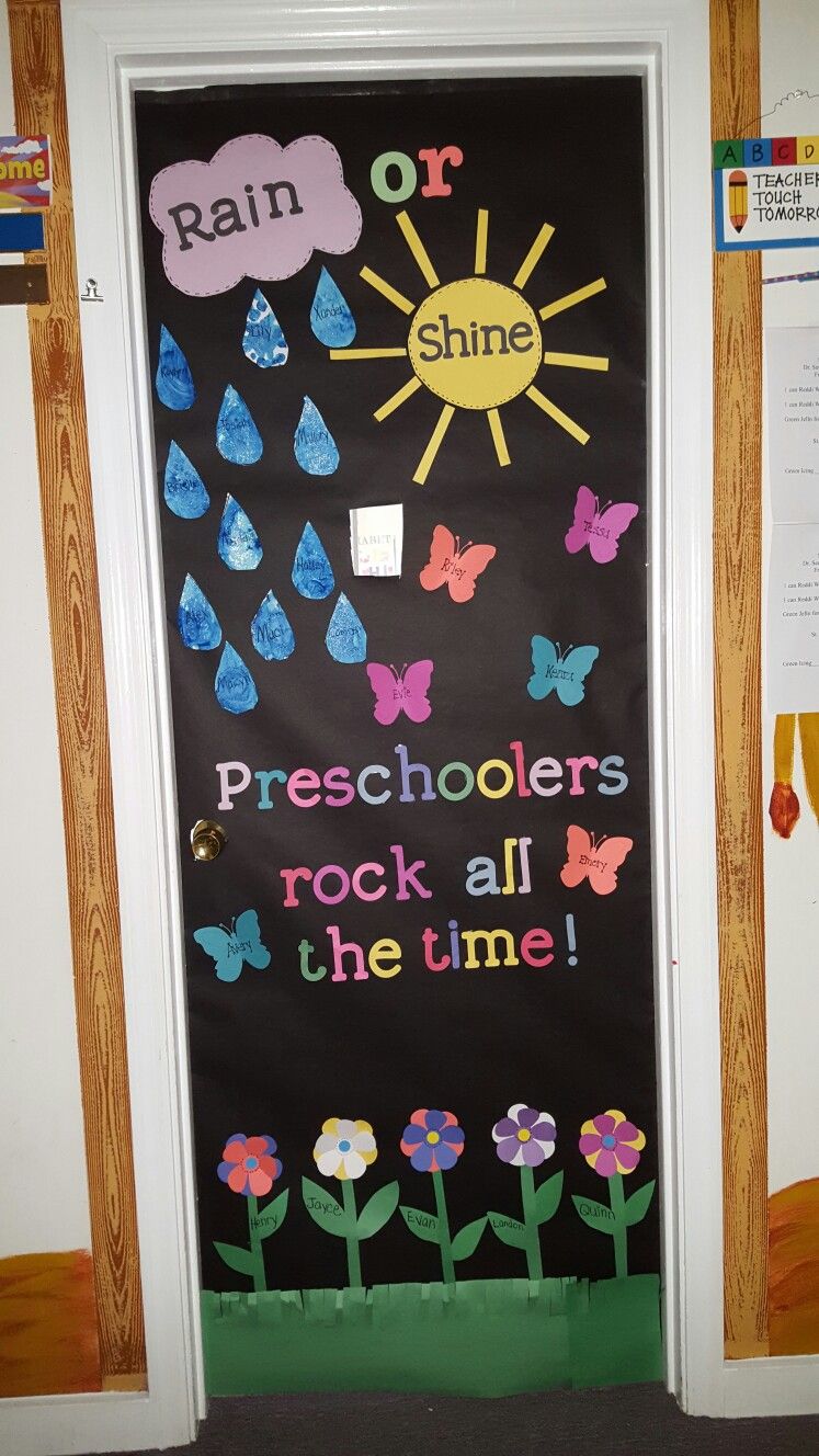 door decoration ideas for preschool