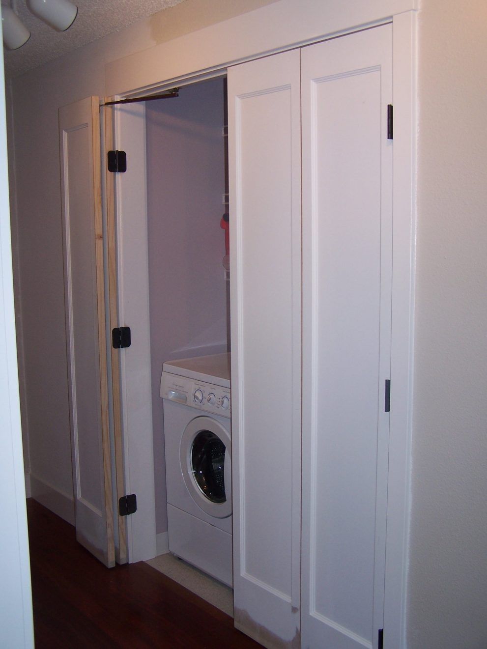 Laundry Closet Door Idea