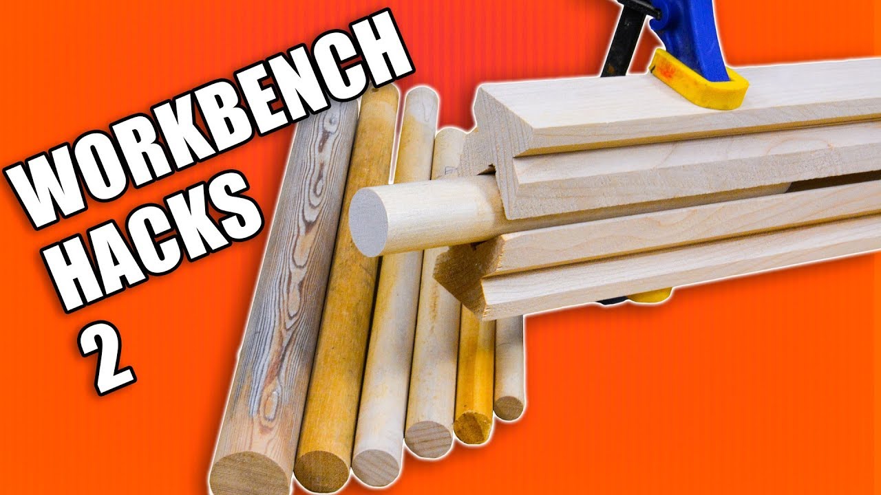 5 Quick Workbench Hacks Part 2 - Woodworking Tips and ...