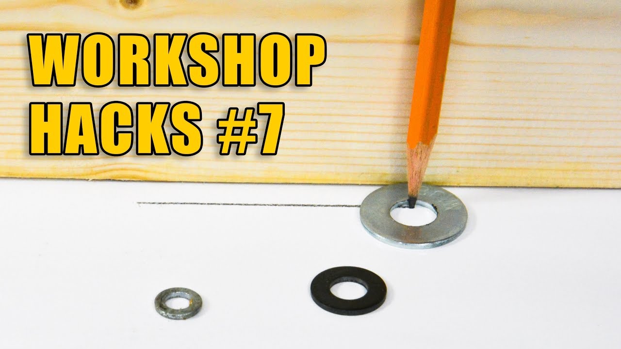 DIY Workshop Hacks Part 7: Woodworking Tips and Tricks ...